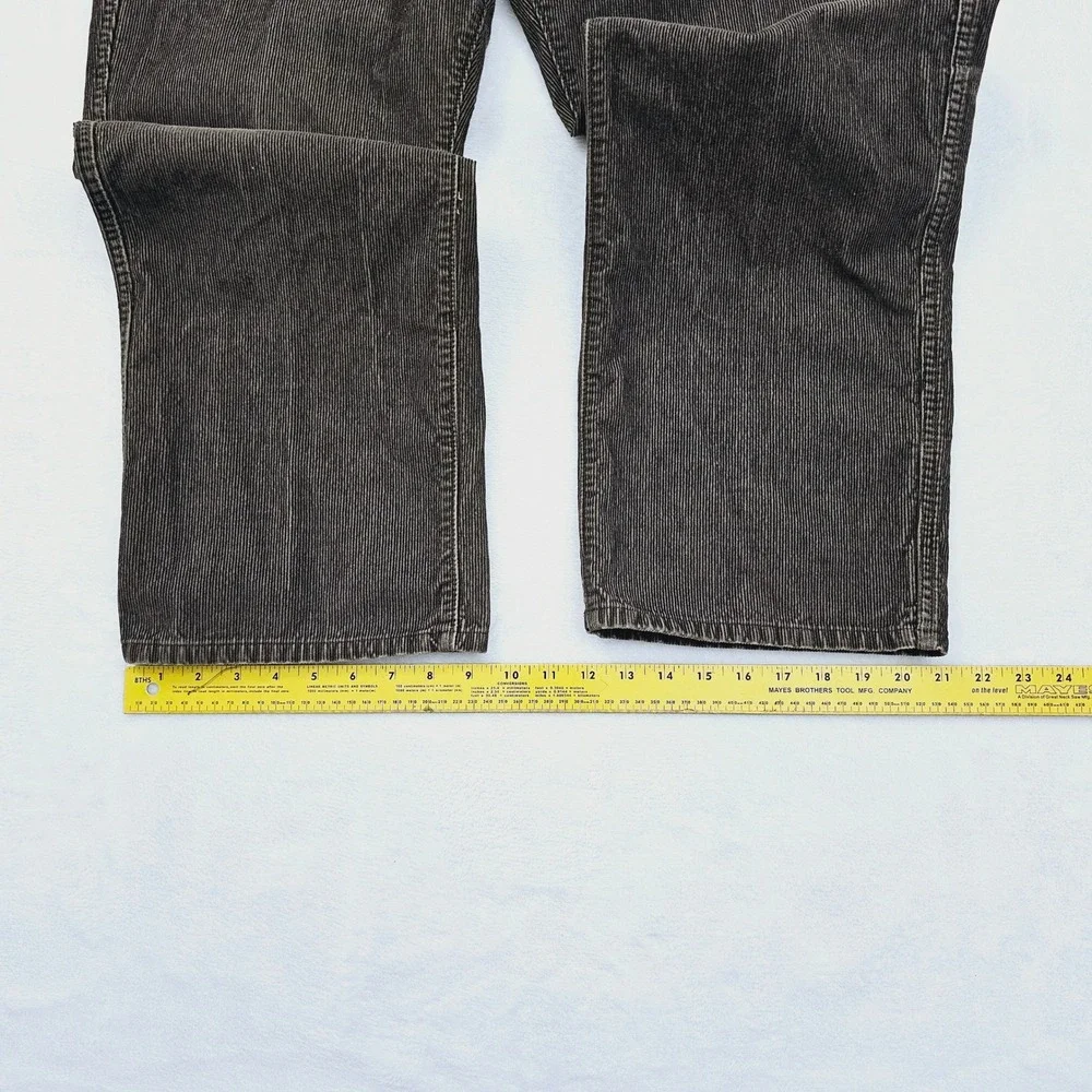 L.L.Bean Corduroy Pants Mens 40W‎ 29L Brown Standard Fit Preppy Academia Ivy